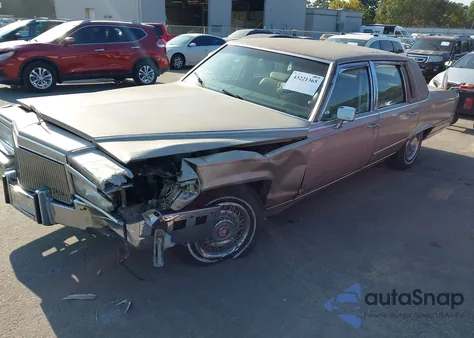 1991 Cadillac Brougham from USA, damaged, VIN 1G6DW5470MR725980